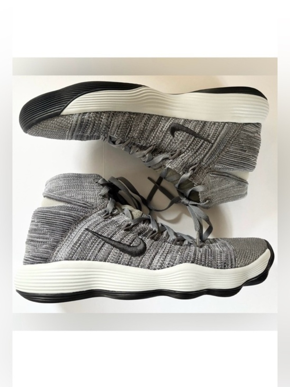 Nike Hyperdunk 2017 Flyknit Basketball Shoes in Cool‎ Grey